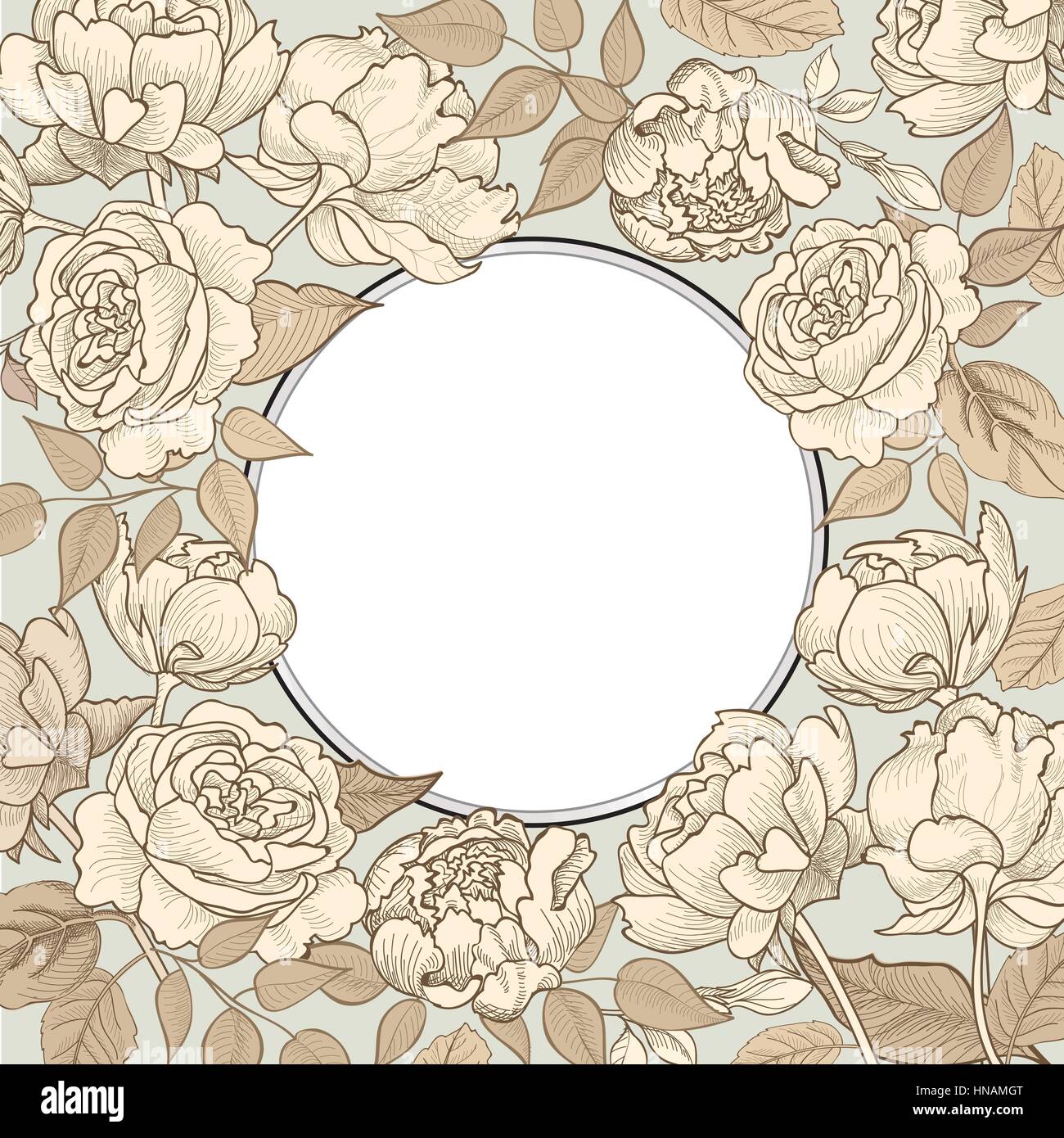 Detail Floral Vintage Background Nomer 39