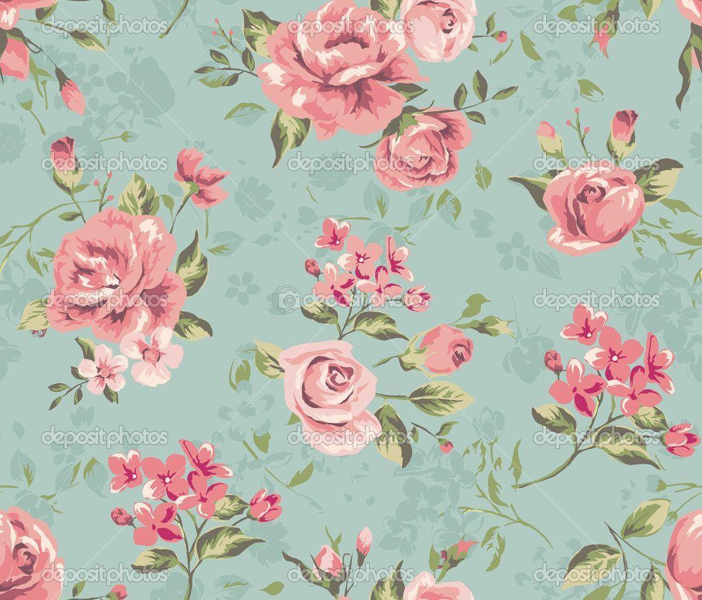 Detail Floral Vintage Background Tumblr Nomer 10