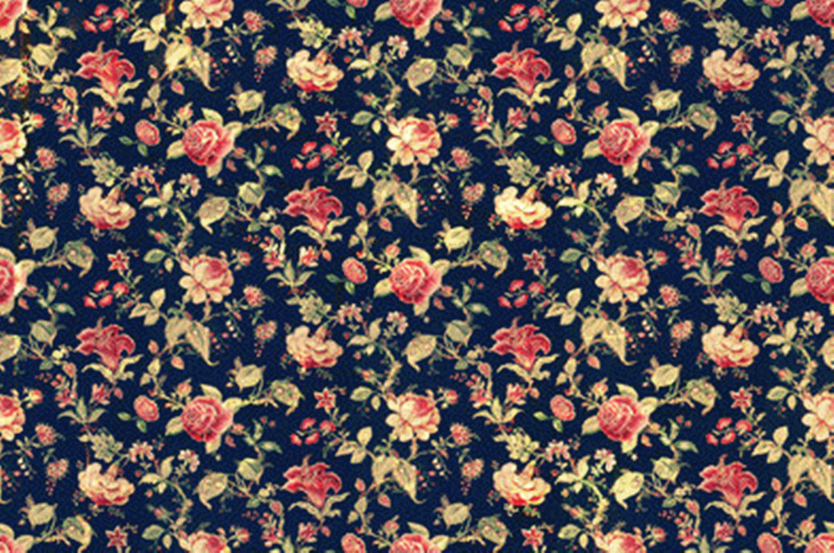 Detail Floral Vintage Pattern Tumblr Nomer 32