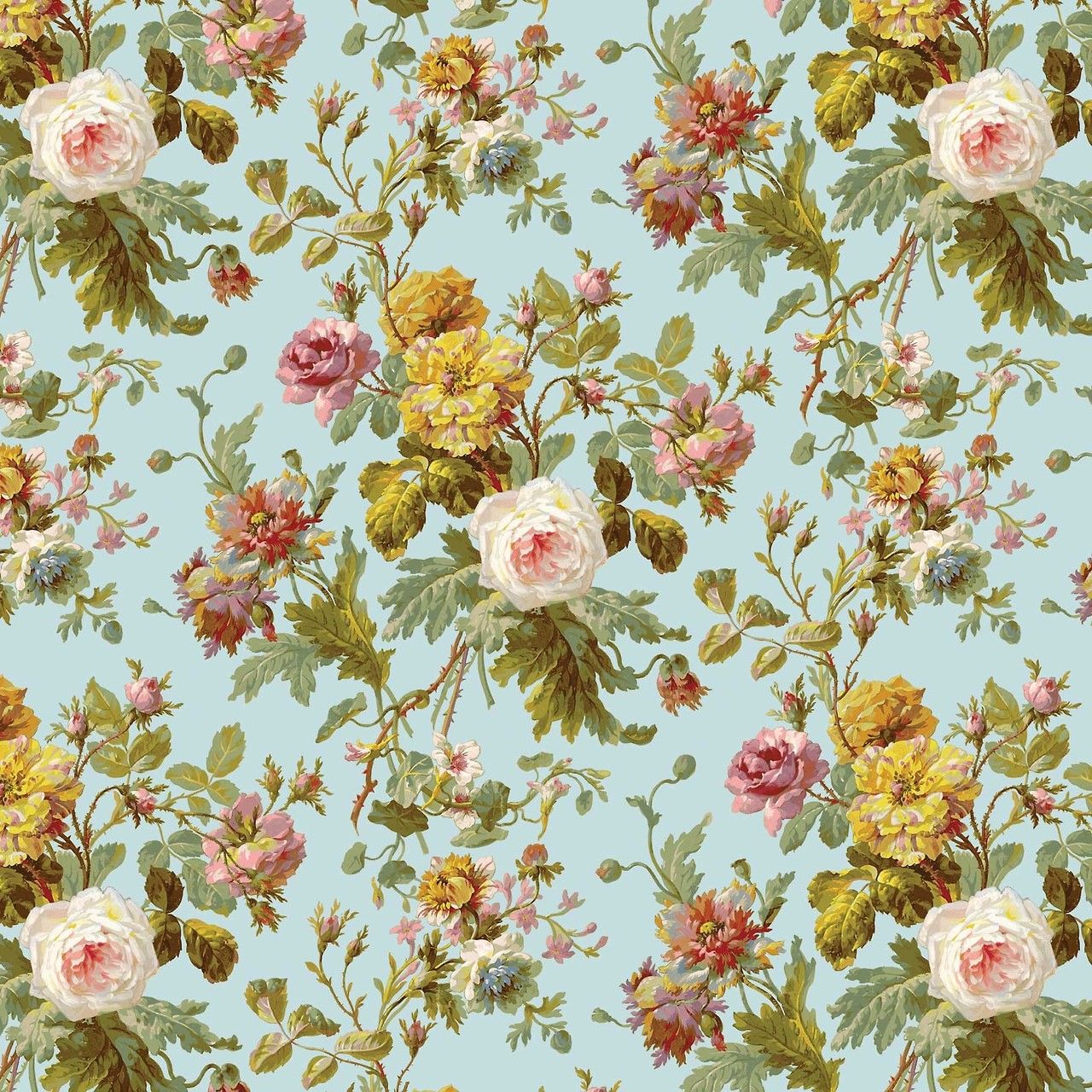 Detail Floral Vintage Pattern Tumblr Nomer 6