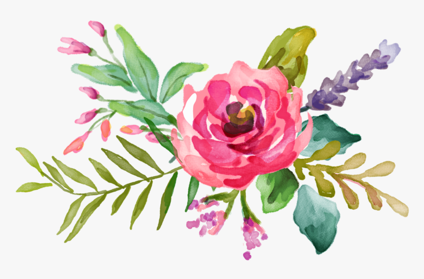 Detail Floral Watercolor Png Nomer 18