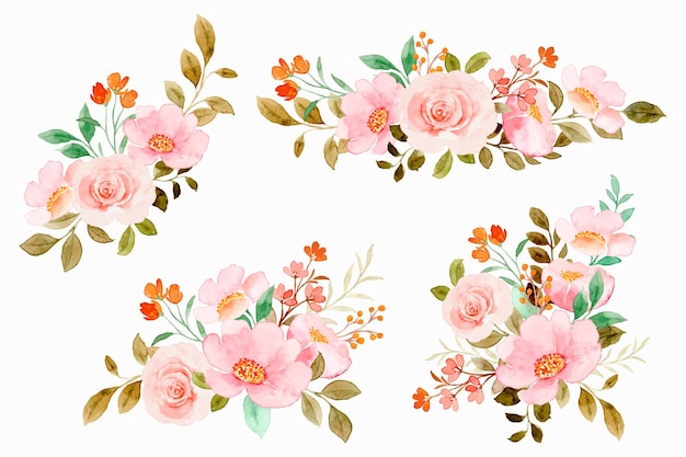 Detail Floral Watercolor Png Nomer 22