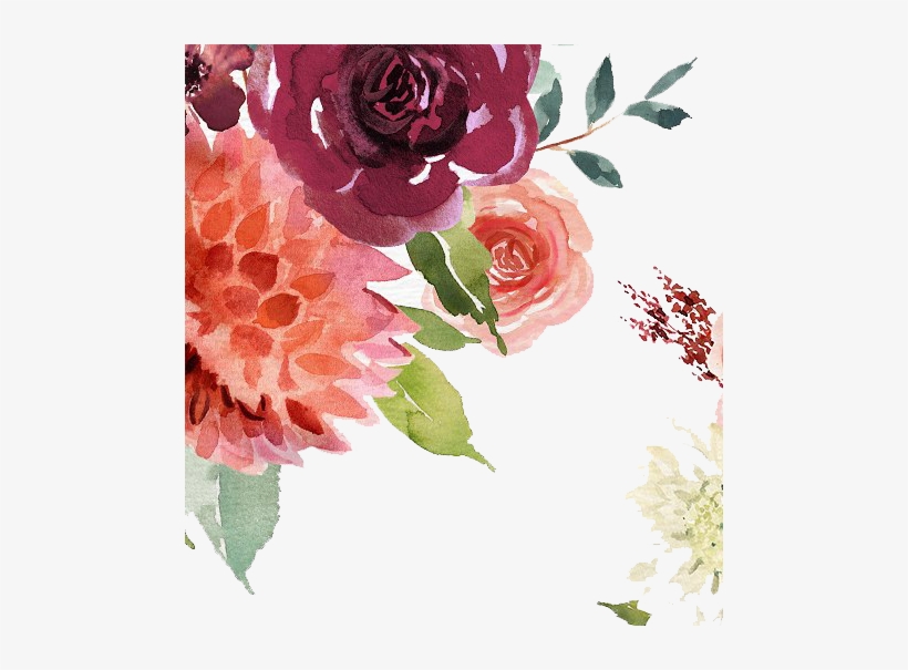 Detail Floral Watercolor Png Nomer 28