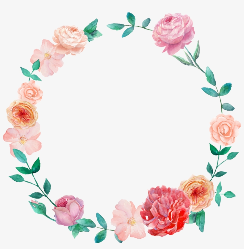 Detail Floral Wreath Transparent Background Nomer 15