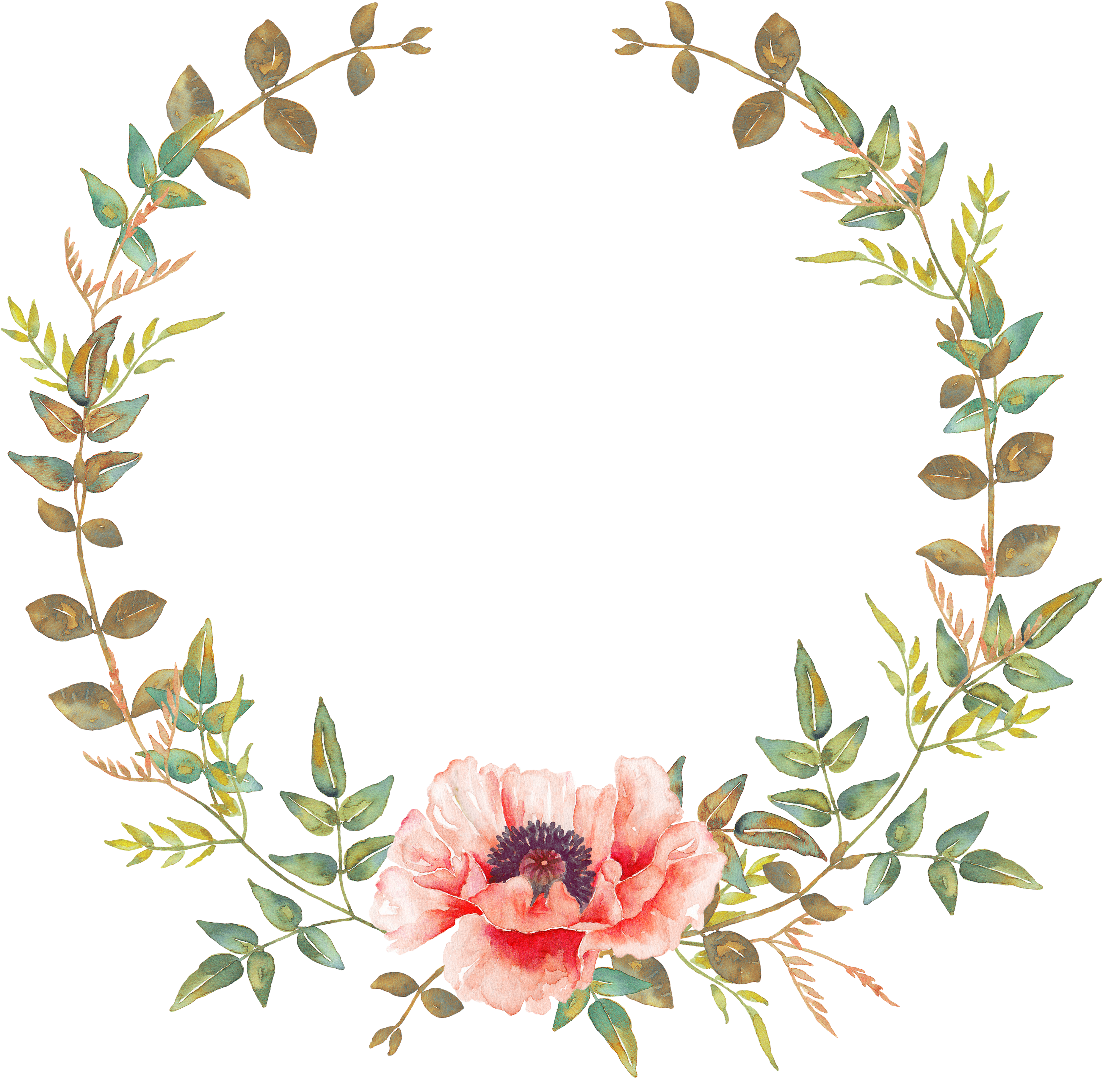 Detail Floral Wreath Transparent Background Nomer 20