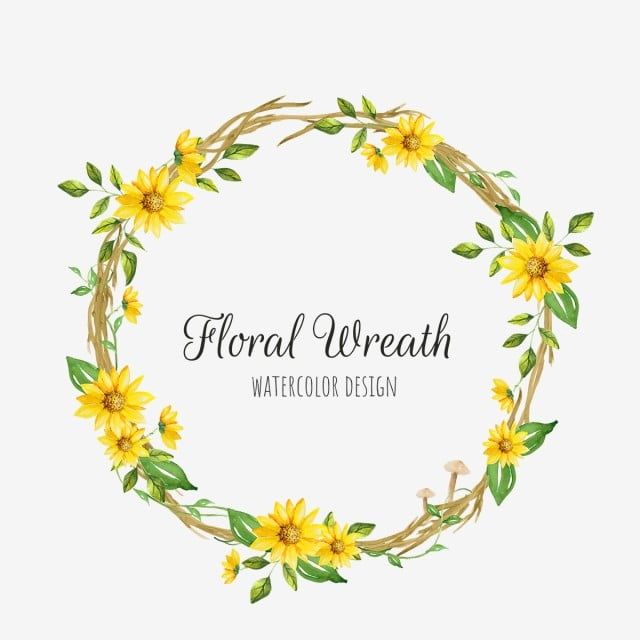 Detail Floral Wreath Transparent Background Nomer 47