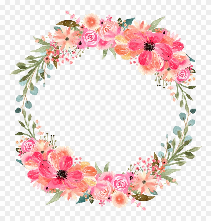 Detail Floral Wreath Transparent Background Nomer 7