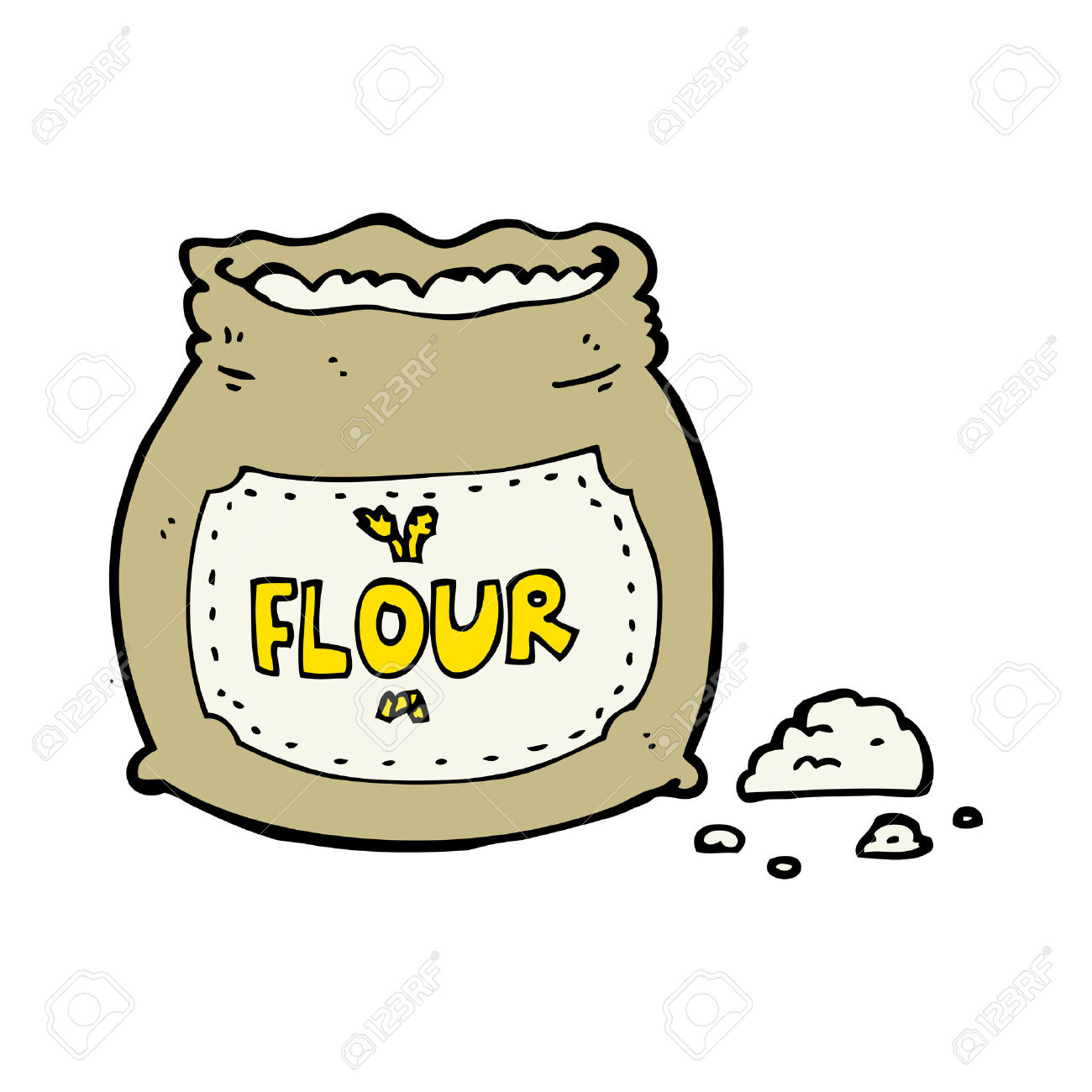 Detail Flour Clipart Nomer 14