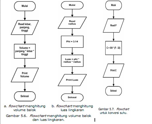 Detail Flowchart Volume Balok Nomer 25