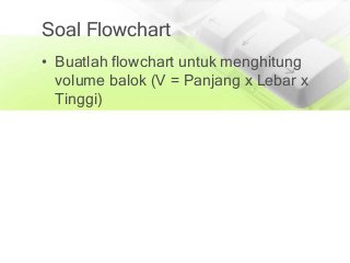 Detail Flowchart Volume Balok Nomer 49