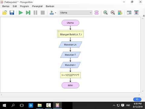 Detail Flowchart Volume Tabung Nomer 22