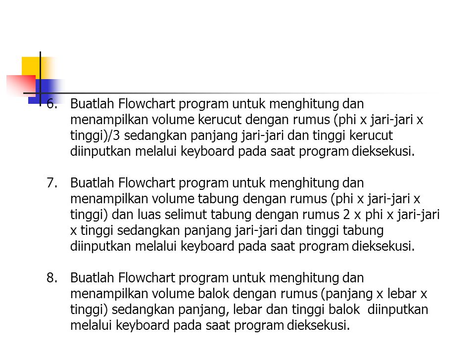 Detail Flowchart Volume Tabung Nomer 37