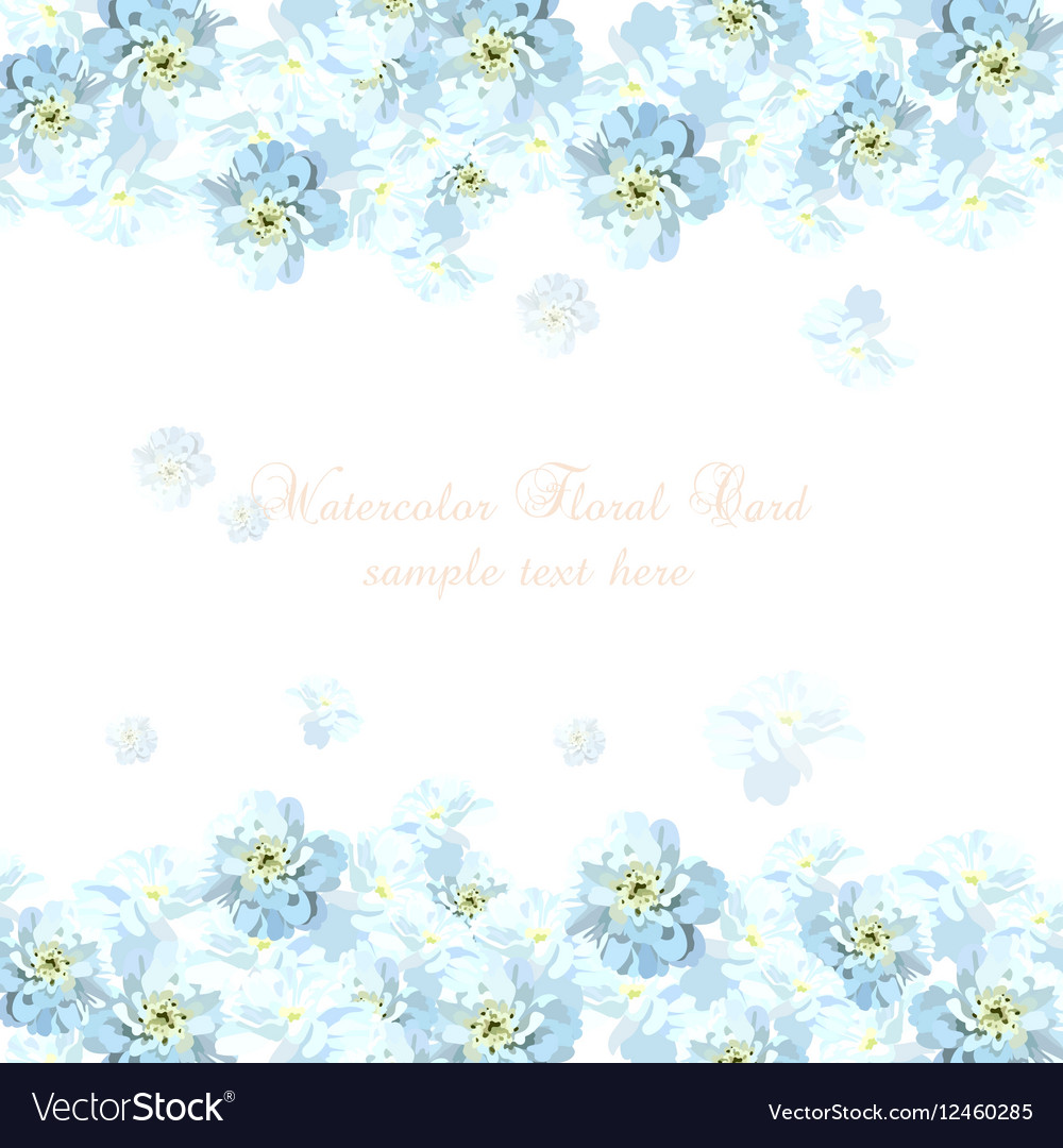 Detail Flower Background Blue Nomer 29