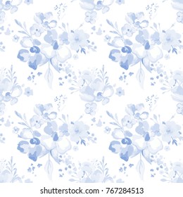 Detail Flower Background Blue Nomer 30