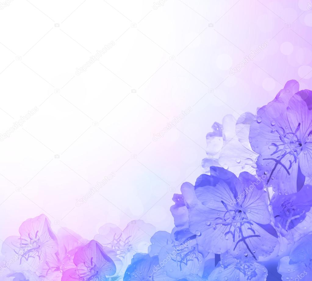 Detail Flower Background Blue Nomer 48