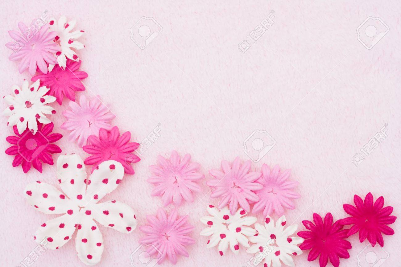 Detail Flower Background Pink Nomer 23