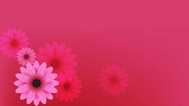 Detail Flower Background Ppt Nomer 19