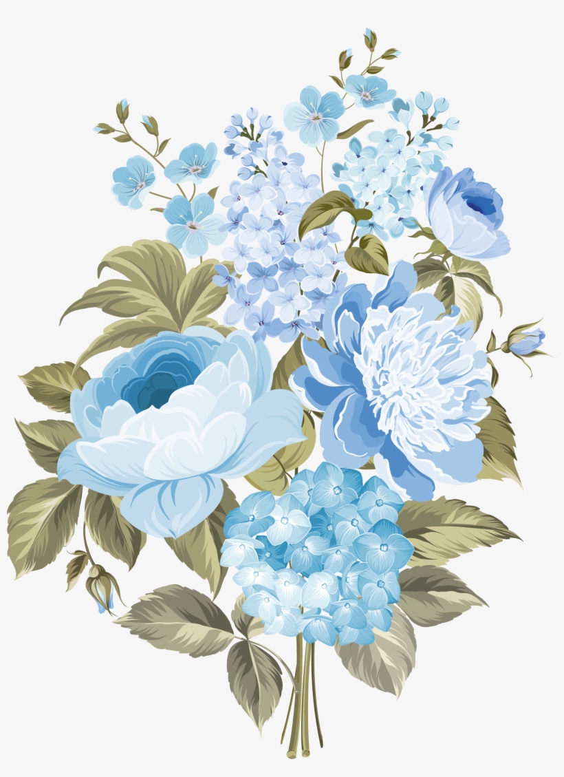 Detail Flower Blue Png Nomer 26