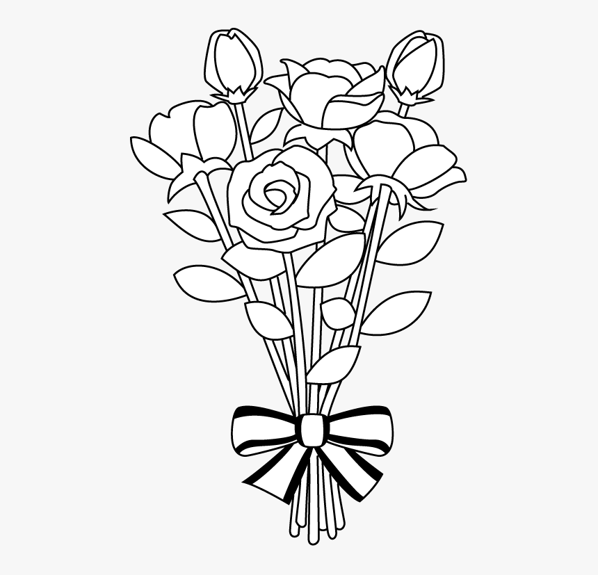 Detail Flower Bouquet Clip Art Nomer 30