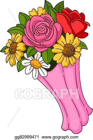 Detail Flower Bouquet Clip Art Nomer 40