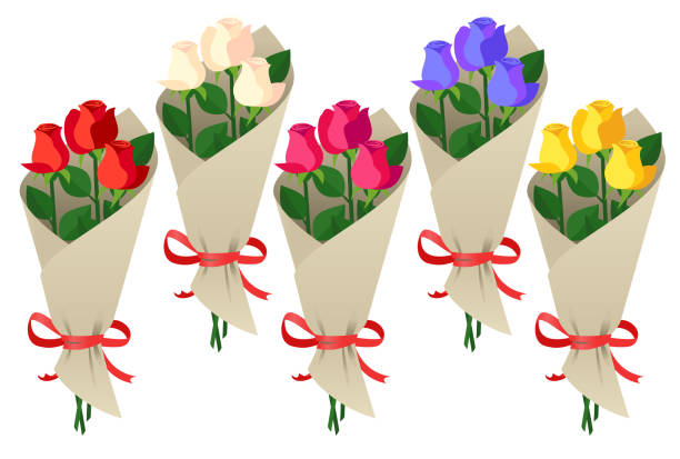 Detail Flower Bouquet Clipart Nomer 15