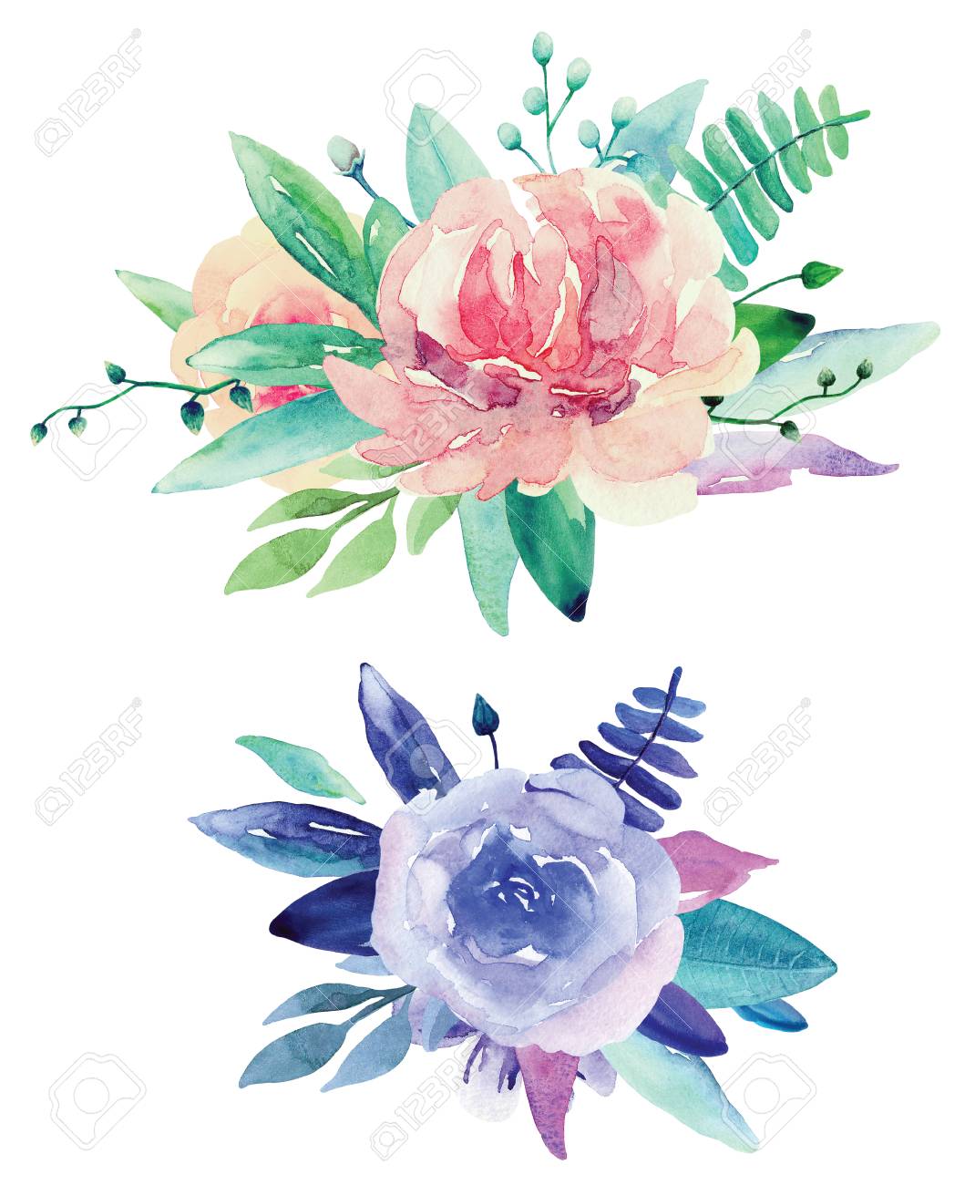 Detail Flower Bouquet Clipart Nomer 34