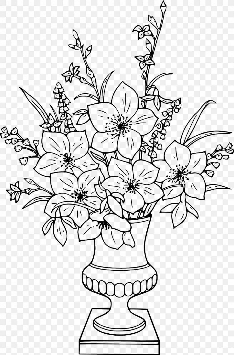 Detail Flower Bouquet Clipart Nomer 45