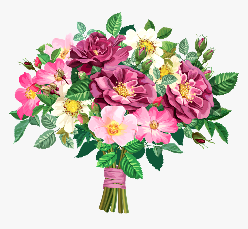 Detail Flower Bouquet Png Nomer 46