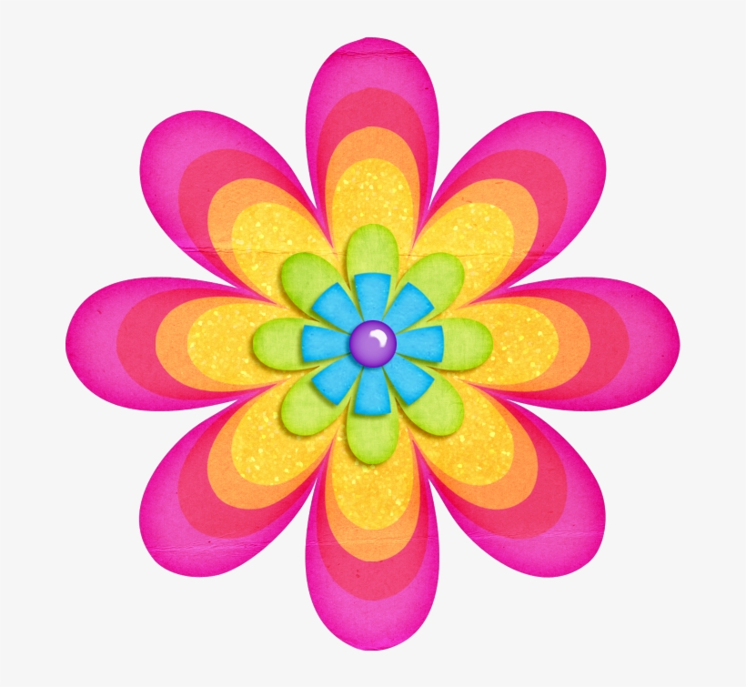 Detail Flower Clipart Png Nomer 3