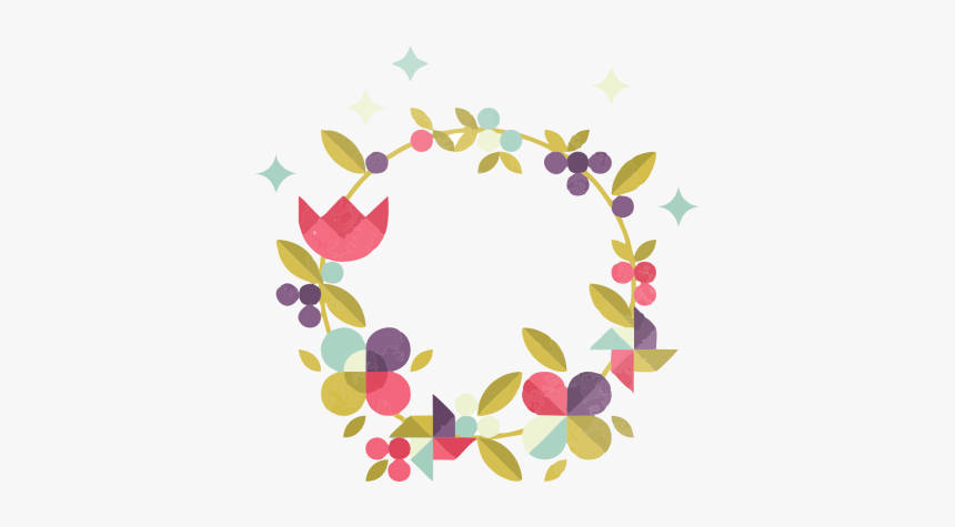 Detail Flower Crown Vector Png Nomer 28