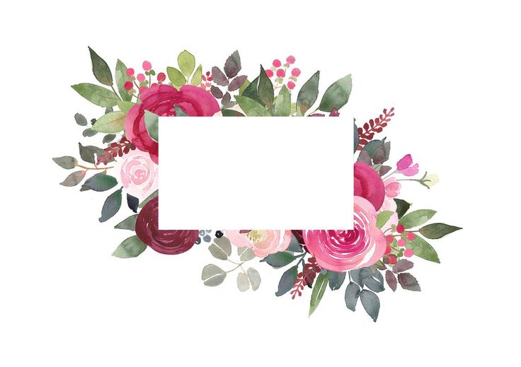 Detail Flower Frame Clipart Nomer 19