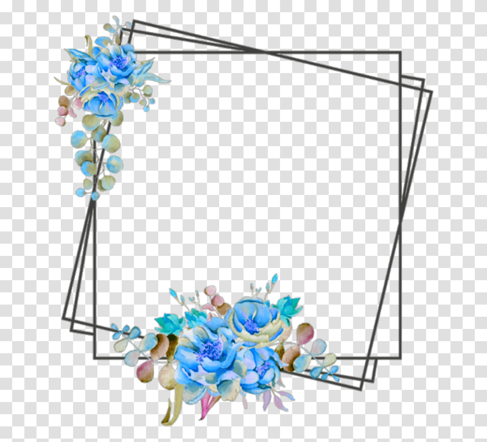 Detail Flower Frame Clipart Nomer 40