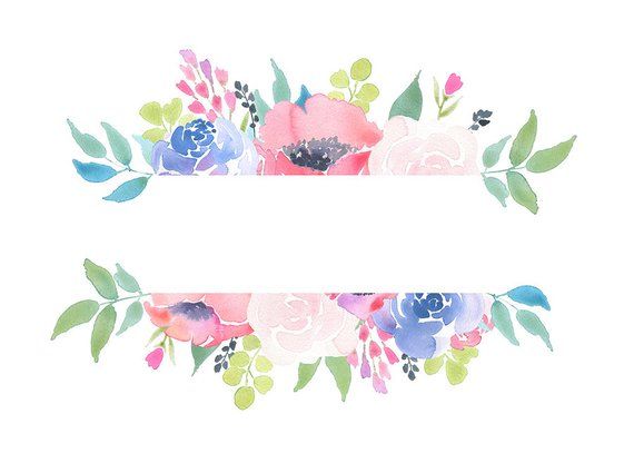 Detail Flower Frame Clipart Nomer 47