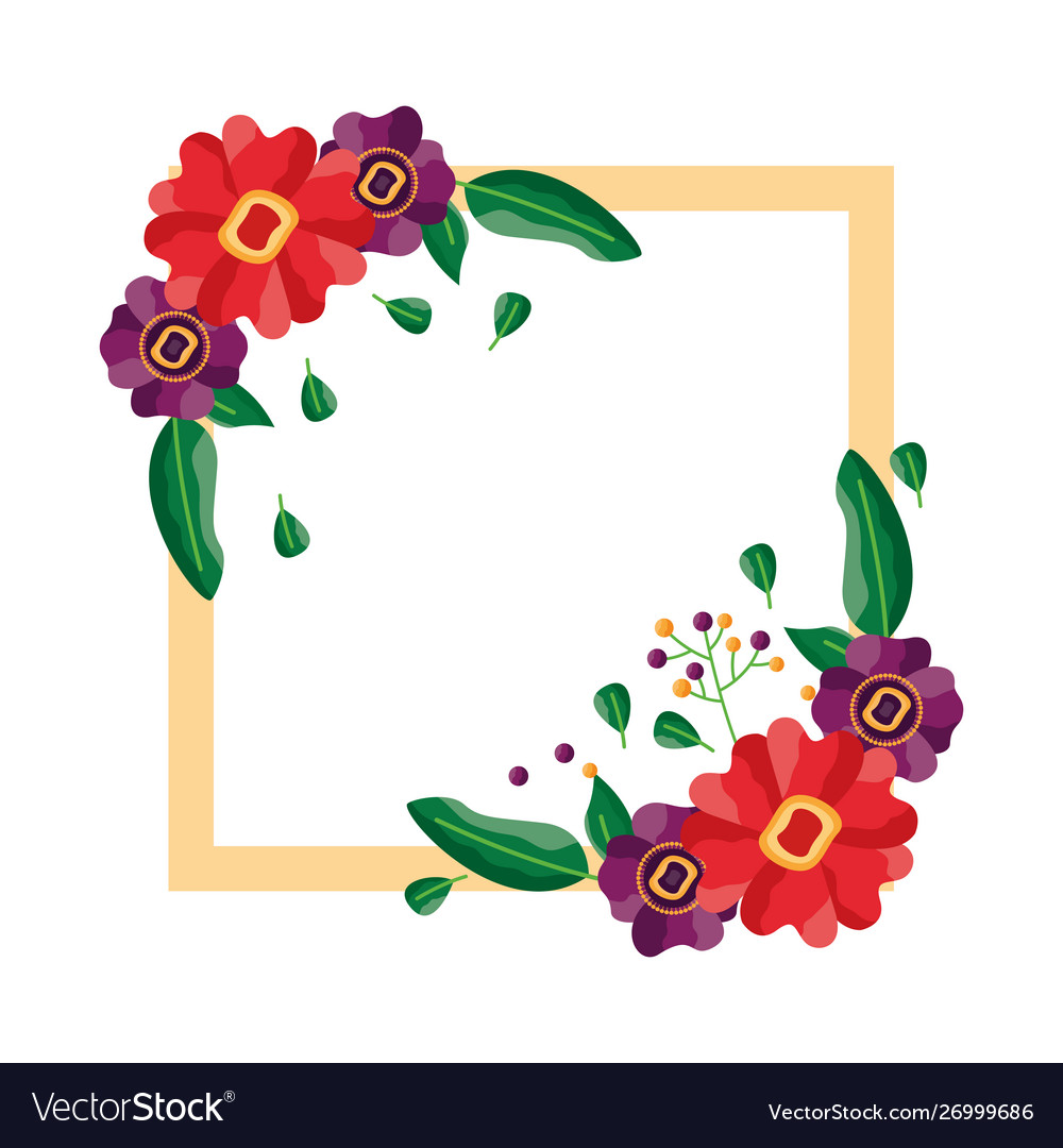 Flower Frame Designs - KibrisPDR