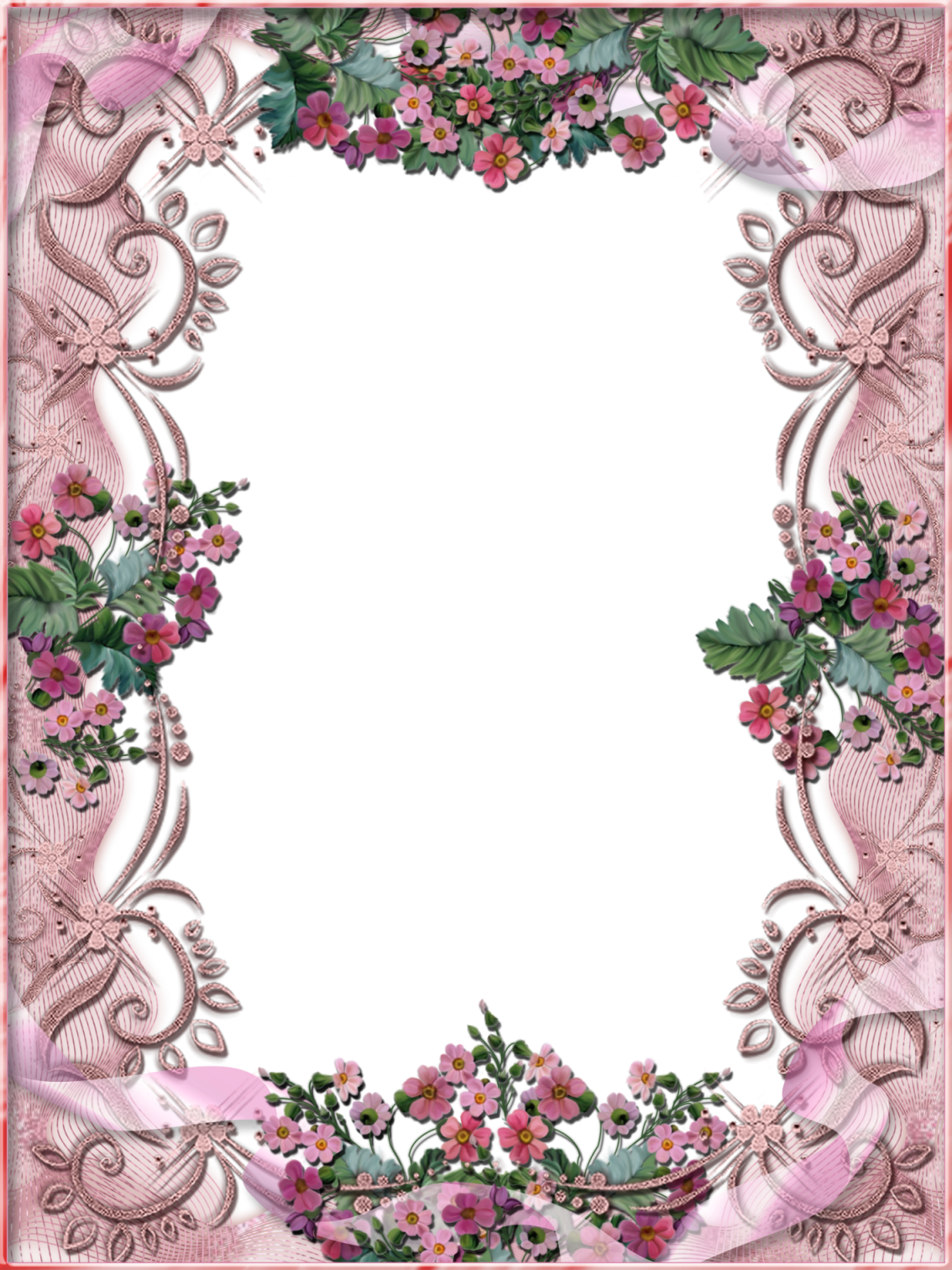 Detail Flower Frame Designs Nomer 42
