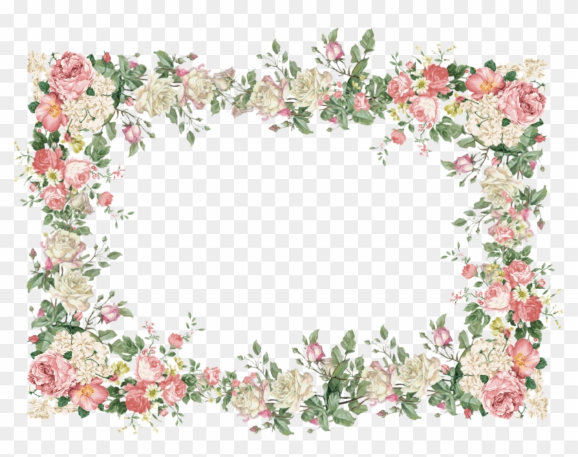 Detail Flower Frame Free Nomer 19