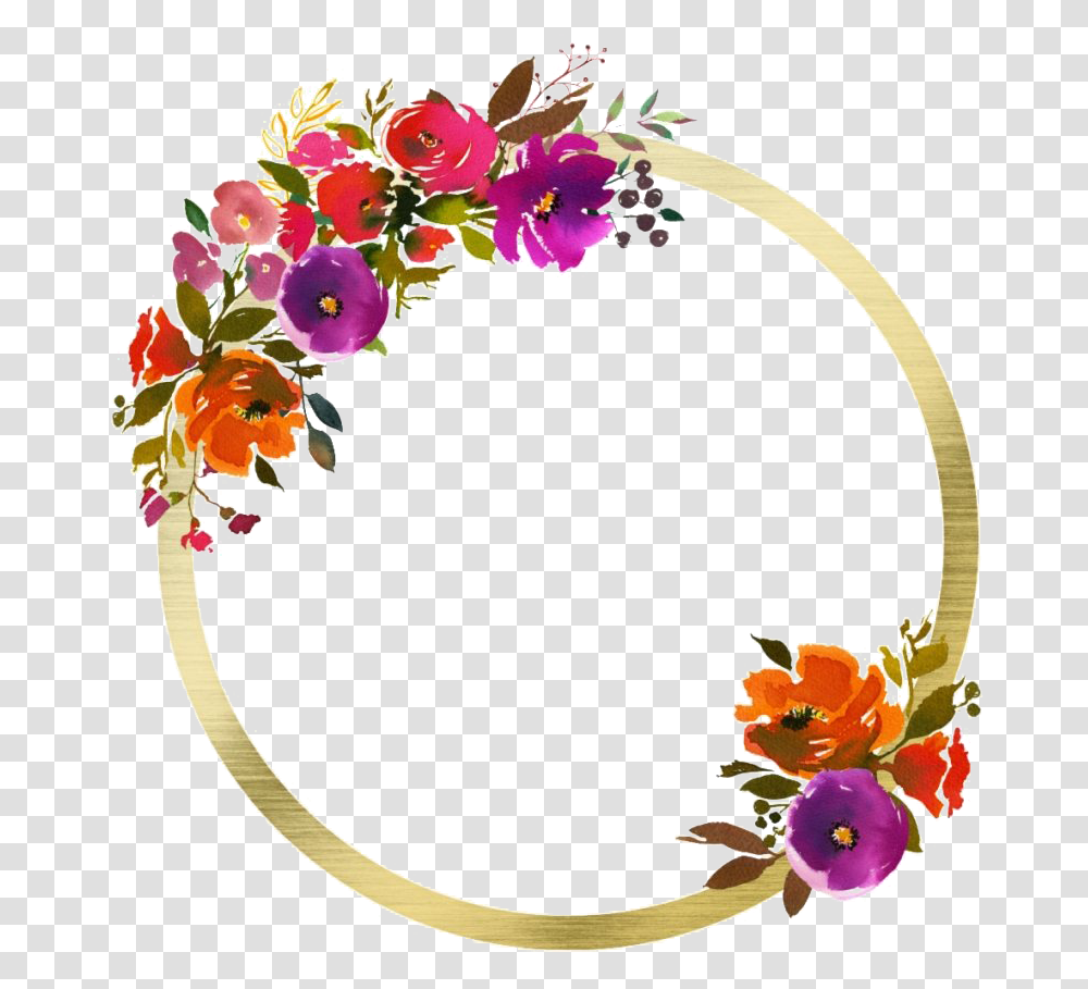 Detail Flower Frame Hd Nomer 53