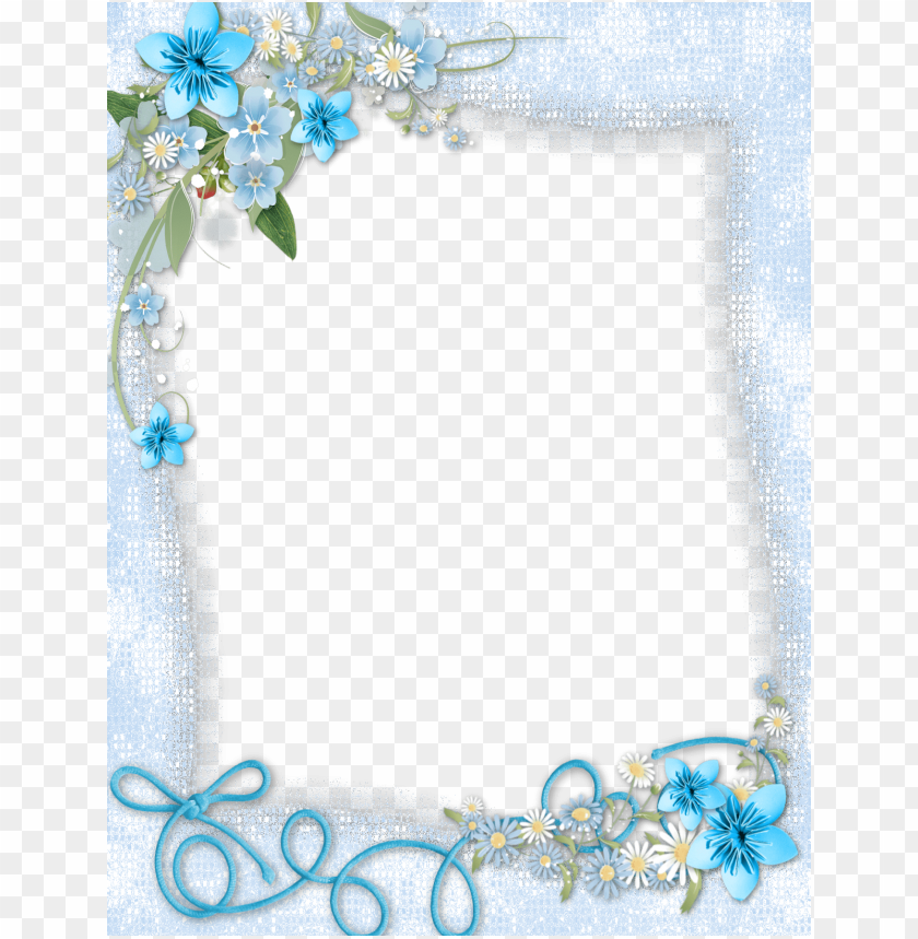 Detail Flower Frame Transparent Nomer 32