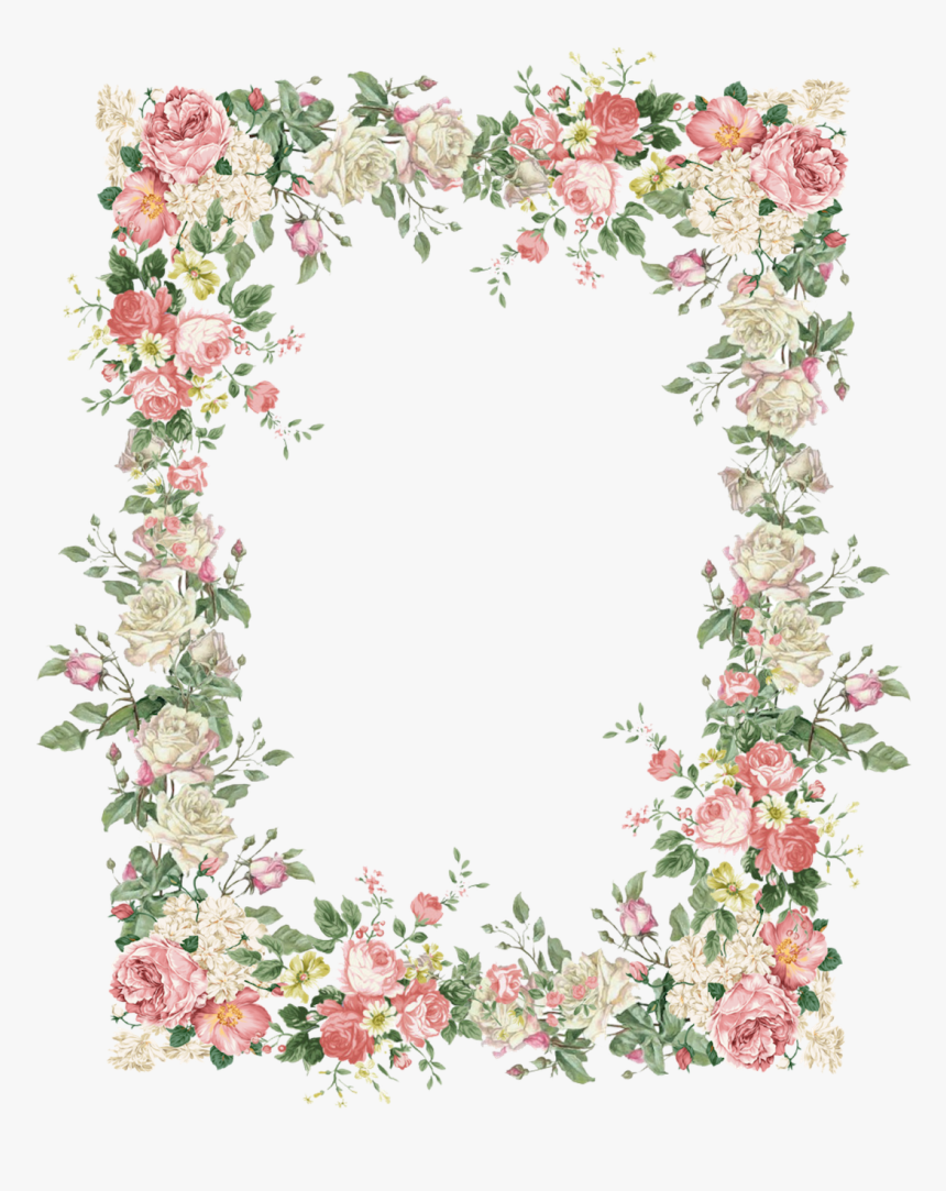 Detail Flower Frame Transparent Nomer 51