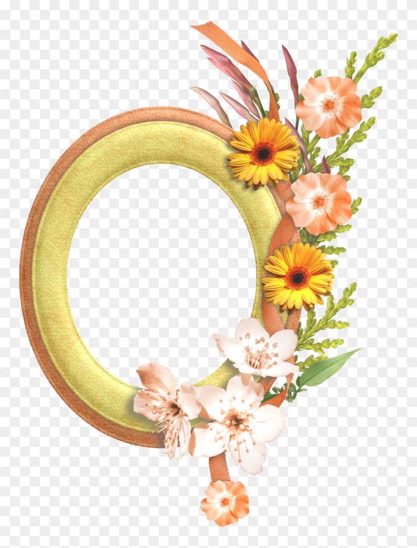 Detail Flower Frame Transparent Background Nomer 36