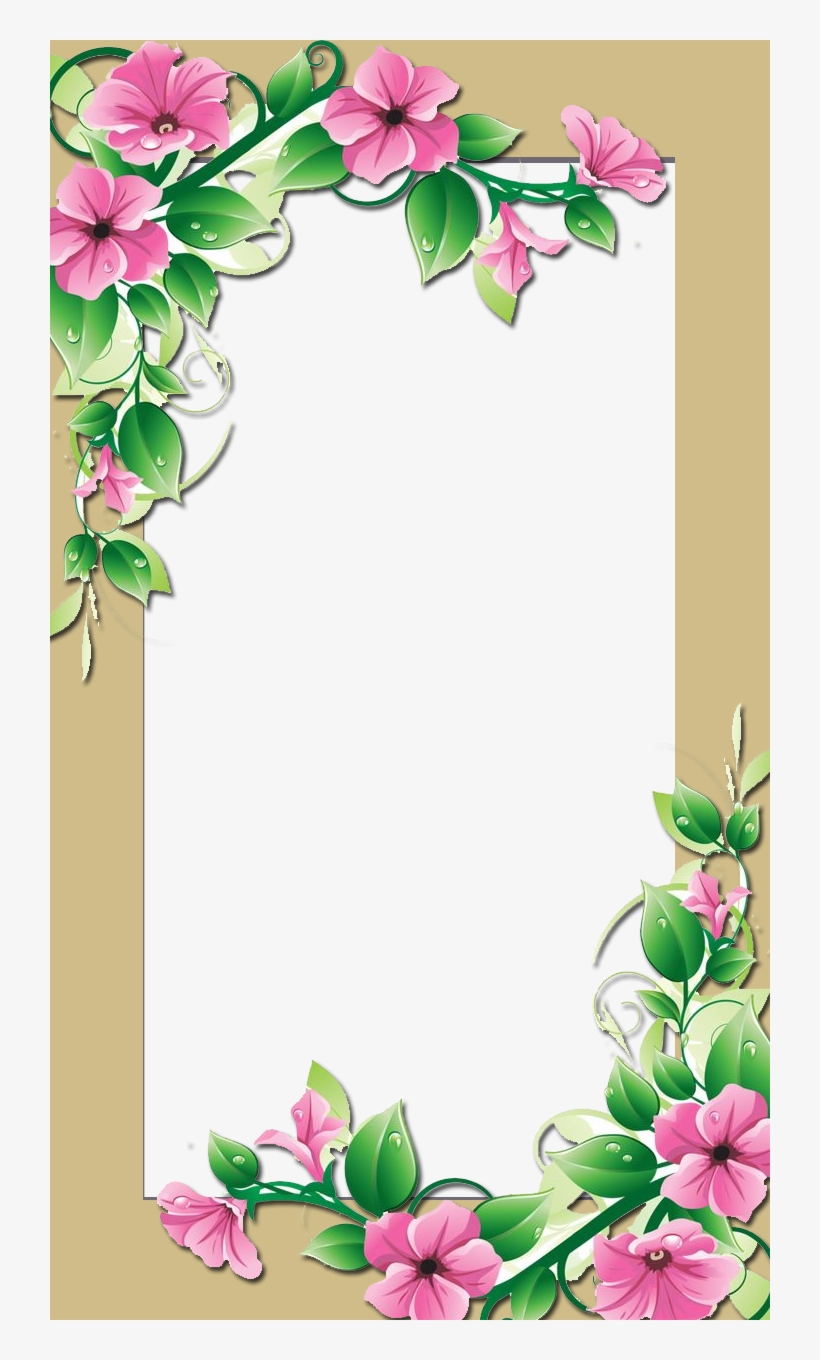 Detail Flower Frames Nomer 35