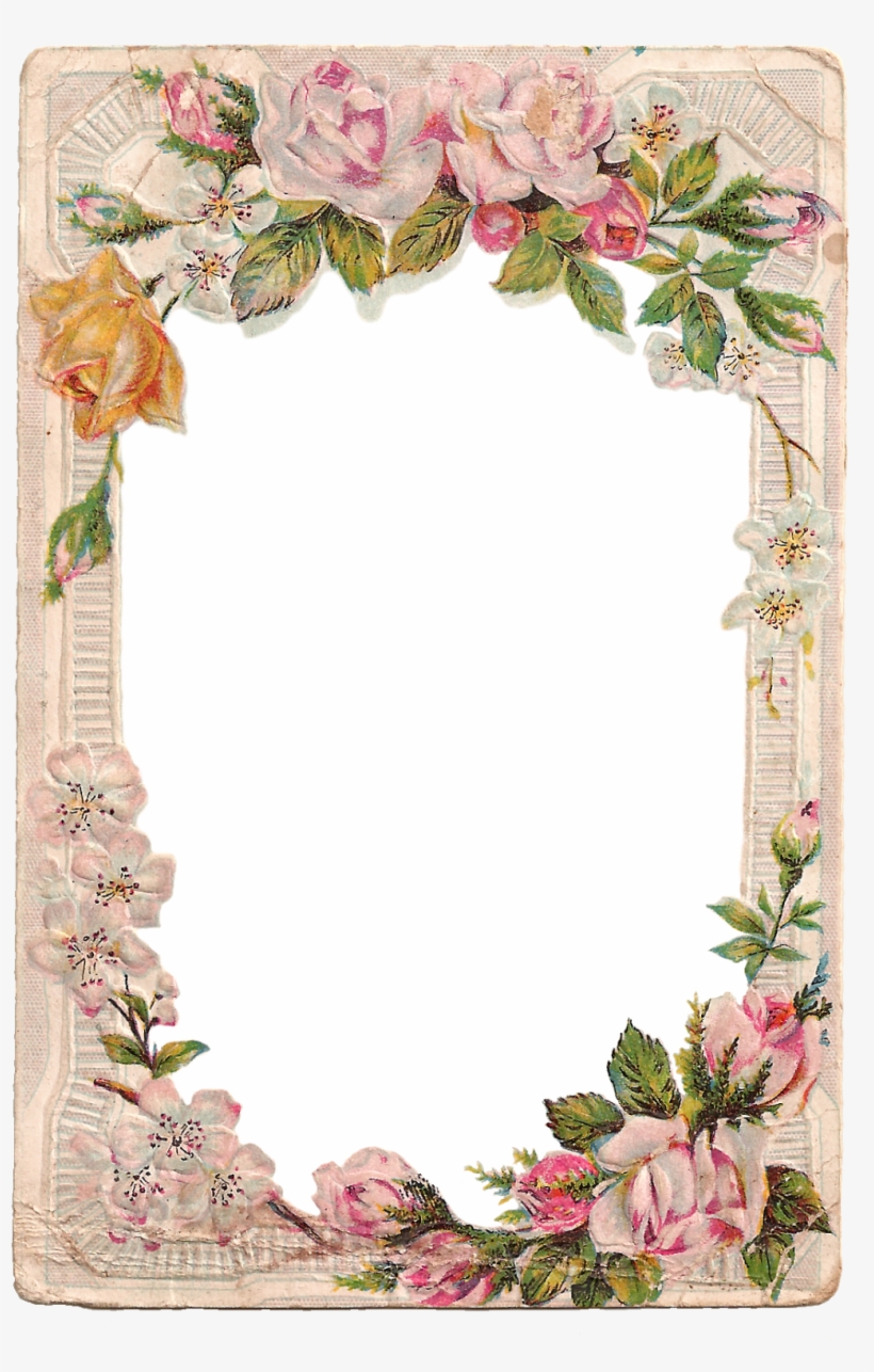 Detail Flower Frames Nomer 36