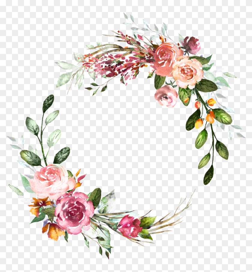 Detail Flower Frames Png Nomer 11