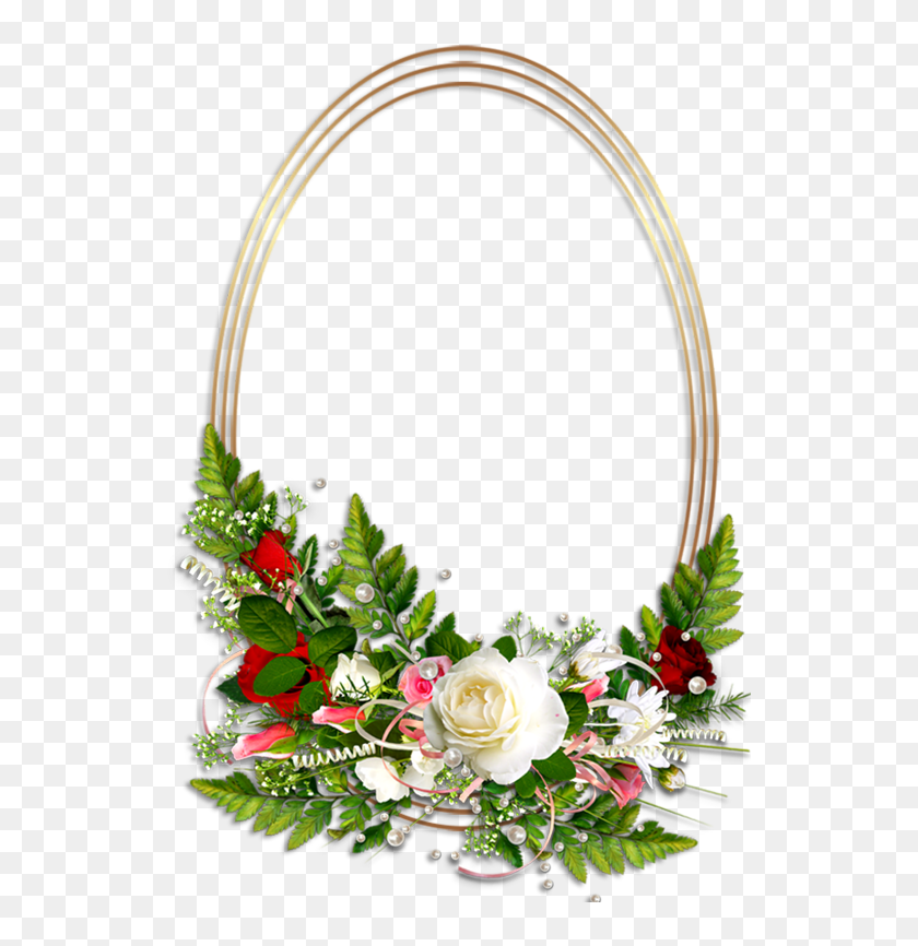 Detail Flower Frames Png Nomer 34
