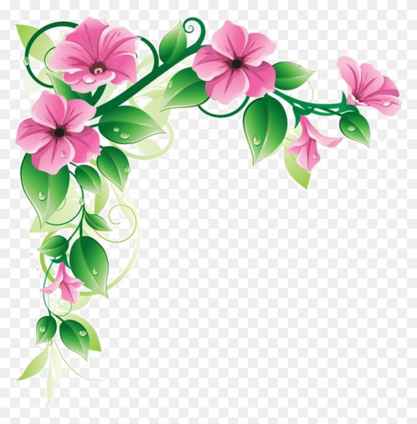 Detail Flower Frames Png Nomer 37