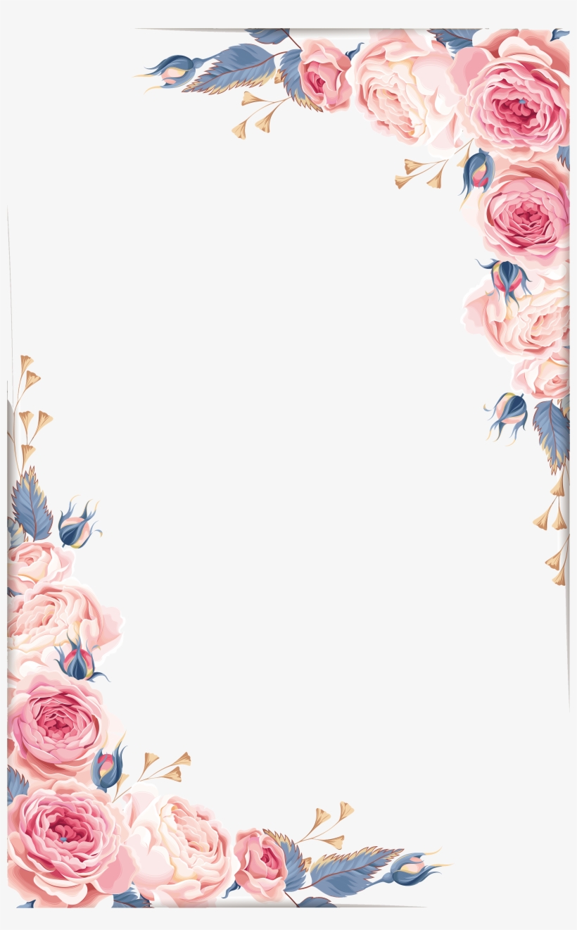 Detail Flower Frames Png Nomer 54