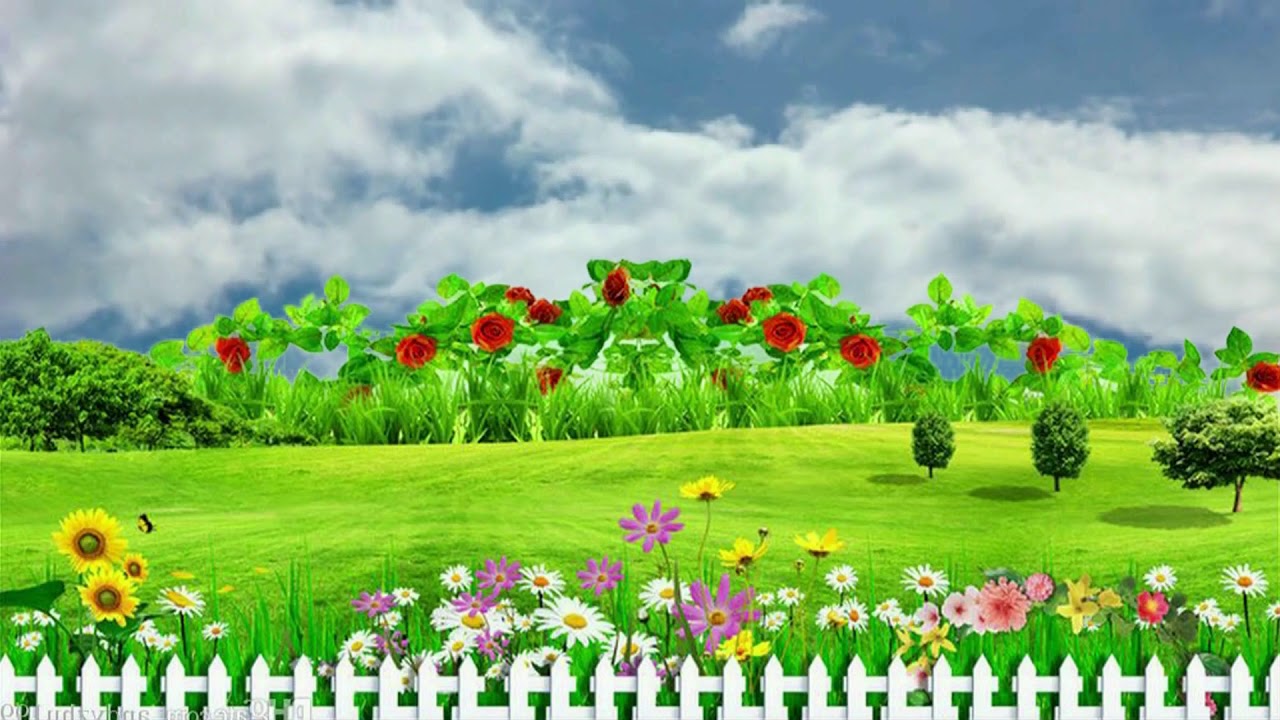 Detail Flower Garden Background Nomer 27