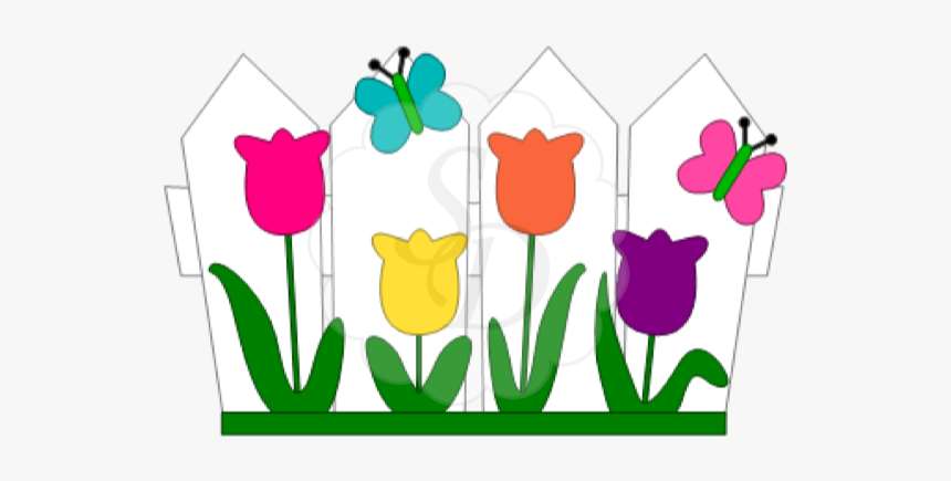 Detail Flower Garden Clipart Nomer 37