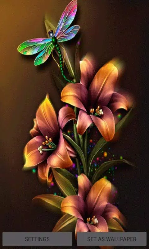 Detail Flower Live Wallpaper Nomer 10