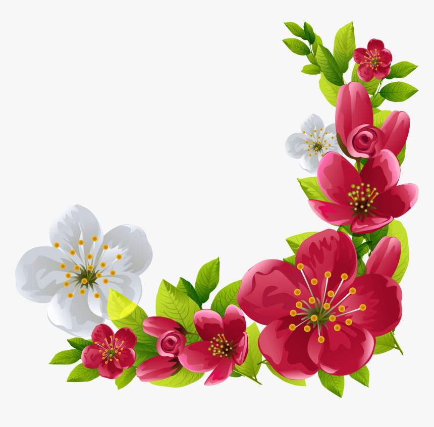 Detail Flower Ornament Png Nomer 16